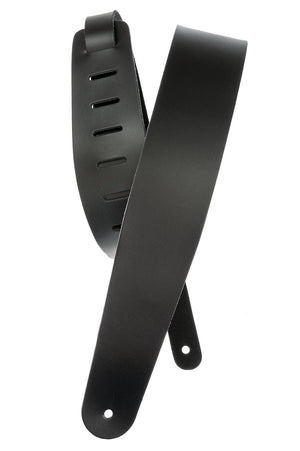 Planet Waves Black Leather Guitar Strap 25L00DX