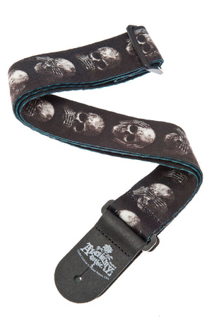 Planet Waves Muted Skulls Guitar Strap 50AL01