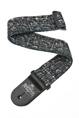 Planet Waves Gothic Crosses Guitar Strap 50AL02