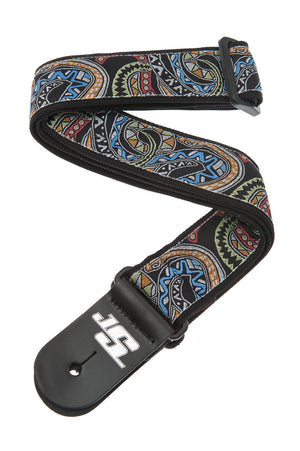 Planet Waves Joe Satriani Snakes Mosaic Guitar Strap 50JS04