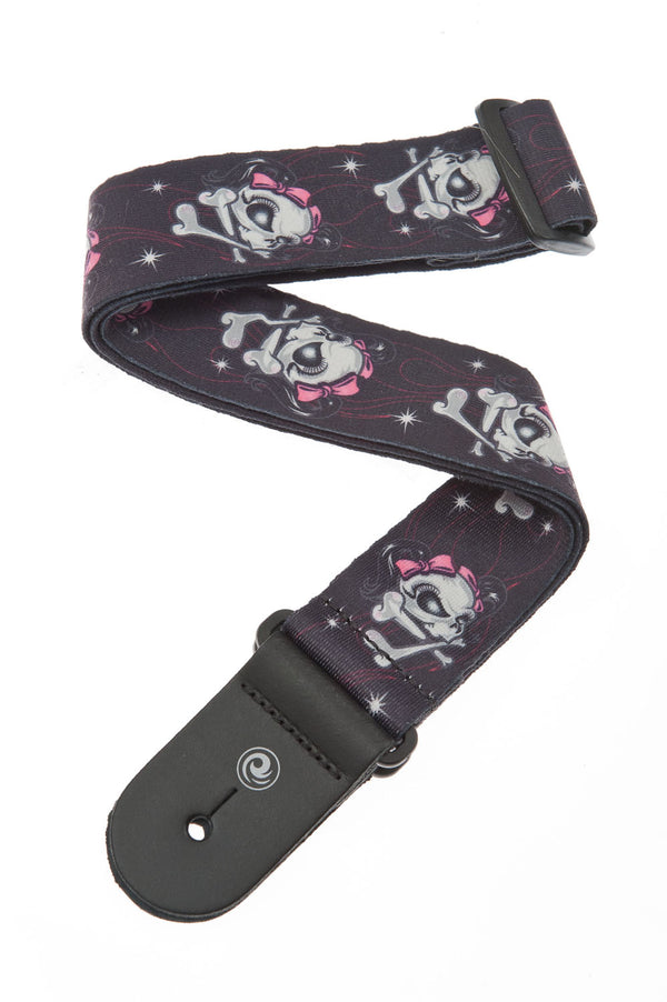 Planet Waves Girl Skulls Guitar Strap 50LT03