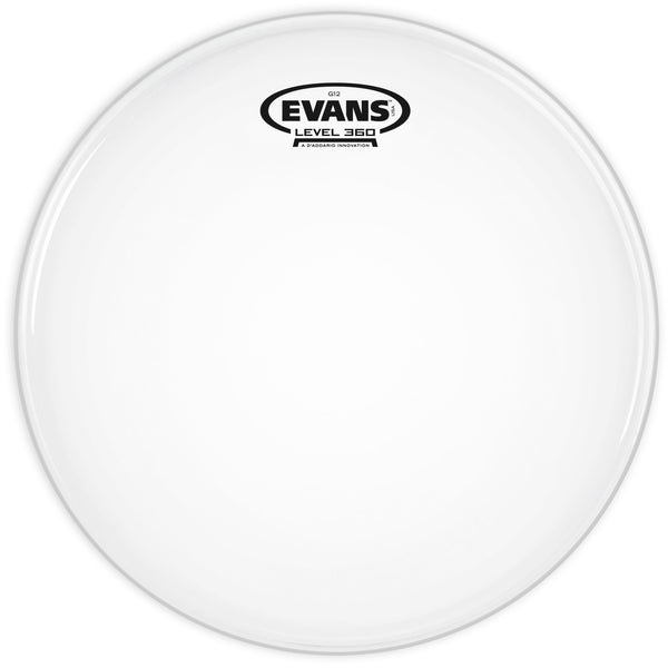 Evans G12 Coated White Drum Head, 6 Inch