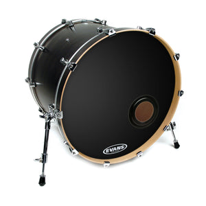 Evans BD18REMAD 18 inch EMAD Bass Resonant Black