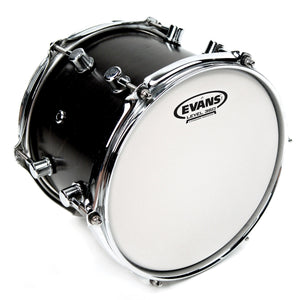 Evans E12J1 12 inch J1 Jazz Etched Batter Clear 1-ply