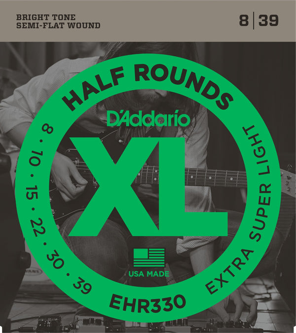 DAddario EHR330 8-39 Half Rounds