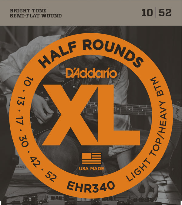 DAddario EHR340 10-52 Half Rounds