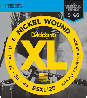 DAddario ESXL125 9-46 Double Ball End