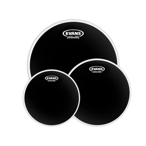 Evans Onyx 2-Ply Tompack Coated, Rock (10 inch, 12 inch, 16 inch)