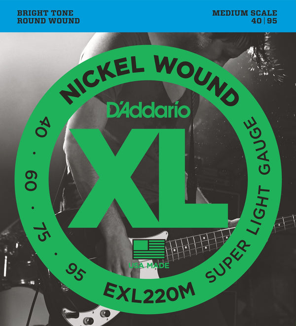 DAddario EXL220M 40-95