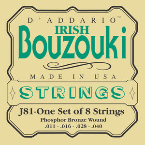 D'Addario J81 Irish Bouzouki Strings