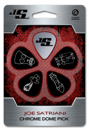 Planet Waves Joe Satriani Chrome Dome Plectrums JSCD-01