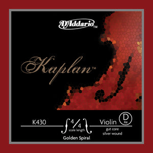 Daddario Kaplan Gs Violin D Silver - K430