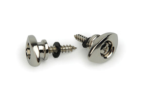 Planet Waves Elliptical End Pins - Nickel PWEEP202