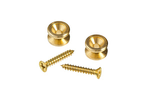 Planet Waves- Solid Brass- 2 x Brass Strap End Pins PWEP302