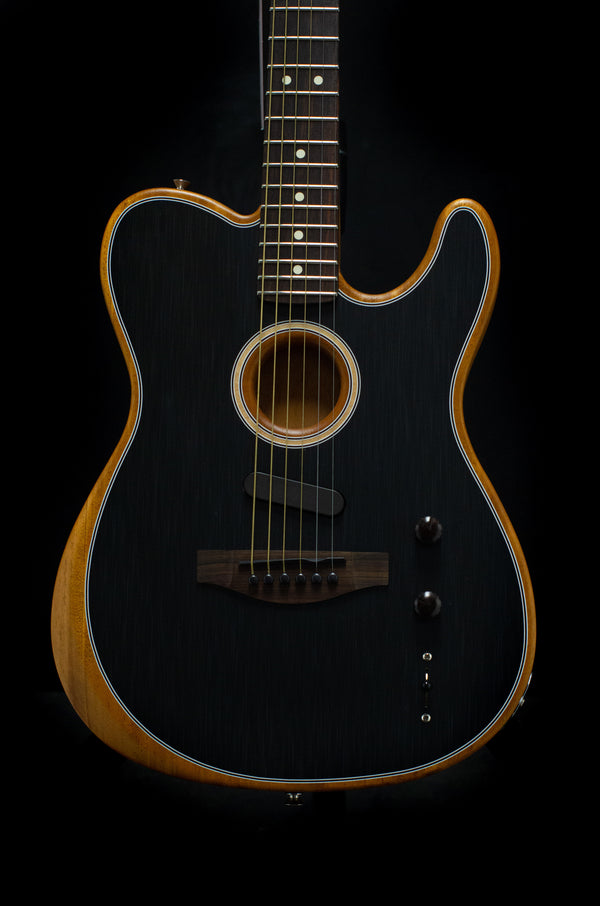 Acoustasonic® Player Telecaster®, Rosewood Fingerboard, Brushed Black