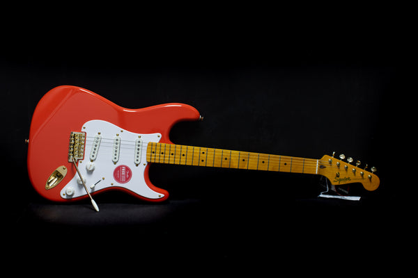 Classic Vibe 50’s Strat MN GHW Fiesta Red