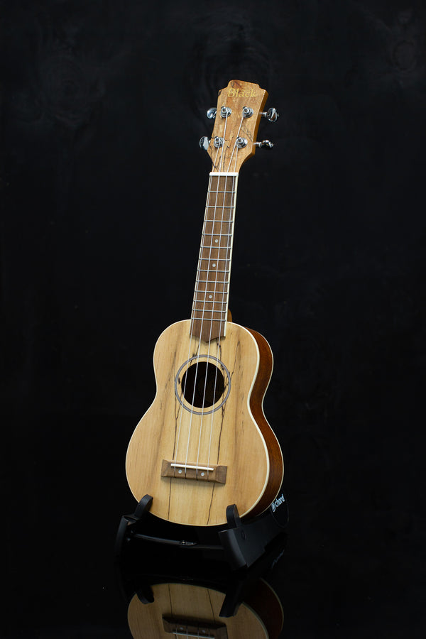 Adam Black Soprano Uke Spalted Maple