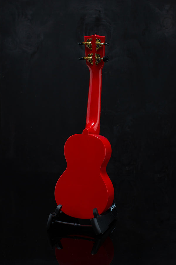 Mahalo Rainbow Soprano Ukulele - Red