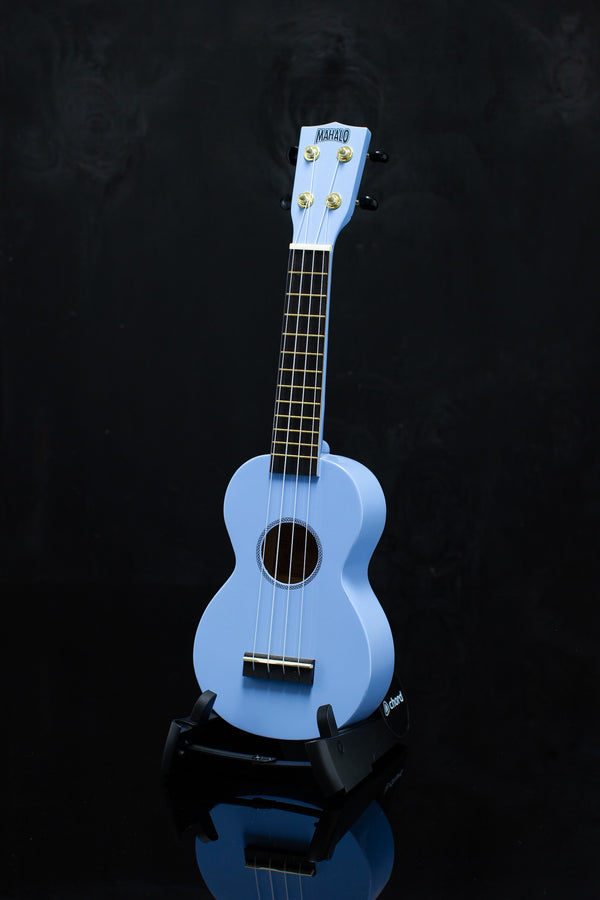 Mahalo Rainbow Soprano Ukulele - Light Blue