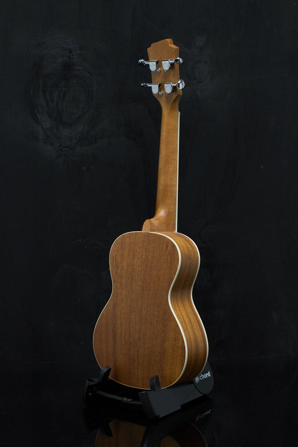 Adam Black Concert Uke Quilted Ash