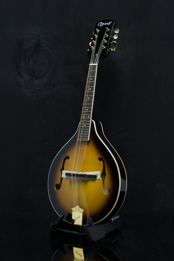 Stentor Ozark Mandolin A Model F-Hole Solid Spruce top. Solid Maple back and Sides With Bag