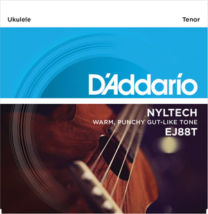 D'Addario EJ88T Nyltech Ukulele Strings, Tenor