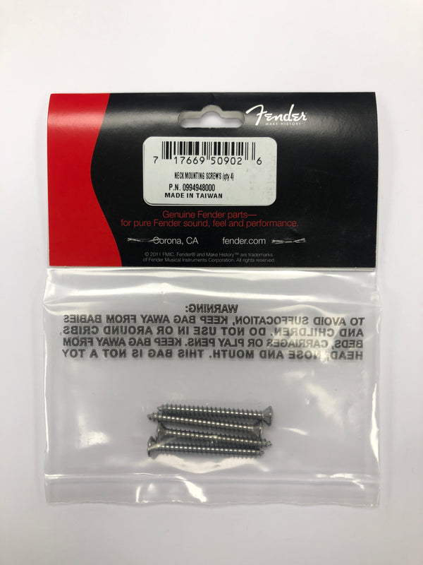 Fender Neck Mounting Screws