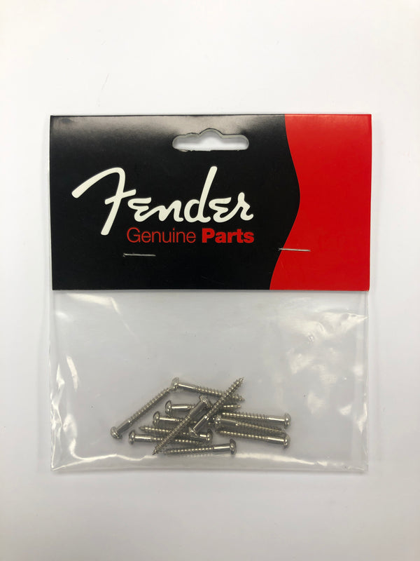 Fender Vintage Stratocaster Bridge Mounting Screws Nickel