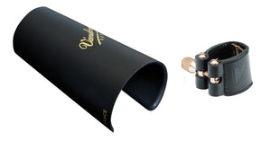 Vandoren Ligature & Cap Soprano Sax. Leather+Plastic - LC26P