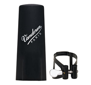 Vandoren Ligature & Cap Clarinet Bb Black M/O+Plastic - LC51BP