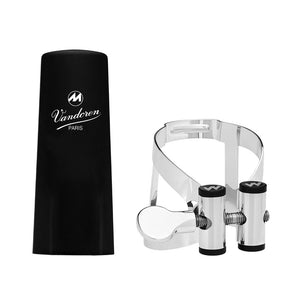 Vandoren Ligature & Cap Clarinet Bb Plastic Masters - LC61SP