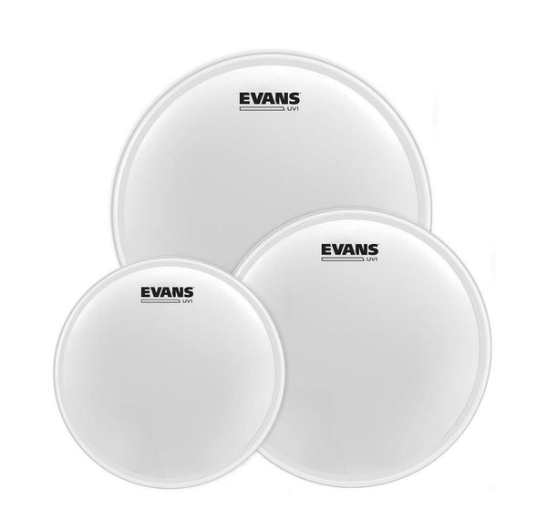 Evans UV1 Coated Tom Pack-Fusion (10", 12", 14")