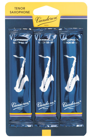 Vandoren Reeds Tenor Sax 1.5 Traditional (3 Pack) - SR22153