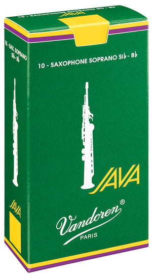 Vandoren Reeds Soprano Sax 2.5 Java (10 BOX) - SR3025