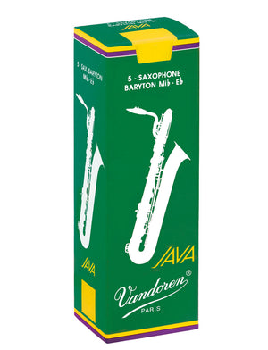 Vandoren Reeds Baritone Sax 2 Java (5 BOX) - SR342